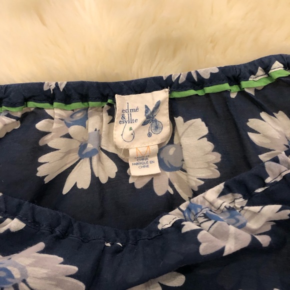 Anthropologie Edme & Esyllte Peasant Blouse - Picture 4 of 5